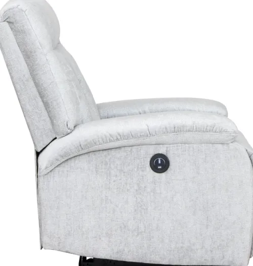 Fotele|Fotele Wypoczynkowe*CN-166 Fotel elektryczny Gerona z funkcją relax (szary)
