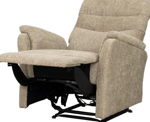 Fotele Wypoczynkowe*CN-203 Fotel elektryczny TOTTI z funkcją relax (cappucino)
