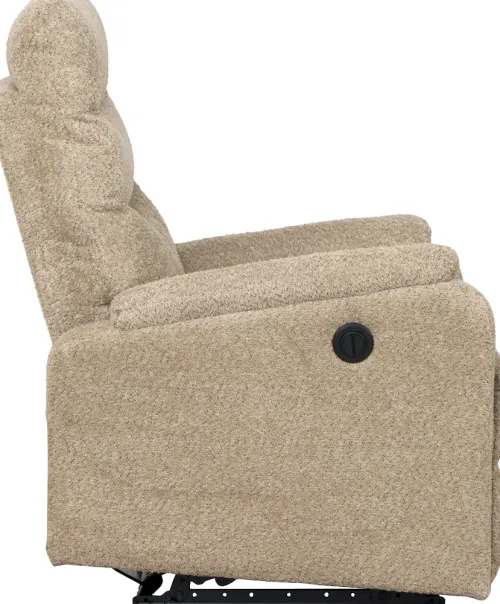 Fotele Wypoczynkowe*CN-203 Fotel elektryczny TOTTI z funkcją relax (cappucino)