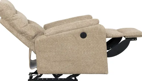 Fotele Wypoczynkowe*CN-203 Fotel elektryczny TOTTI z funkcją relax (cappucino)