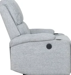 Fotele|Fotele*CN-187 Fotel elektryczny Totti z funkcją relax (szary)