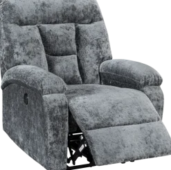 Fotele Wypoczynkowe*CN-166 Fotel elektryczny z funkcją relax Gerona 21 (jasnoszary)