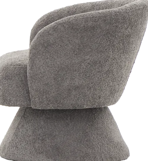 Fotele Wypoczynkowe*CN-259 Fotel obrotowy Lizbona 29 (boucle grafit)