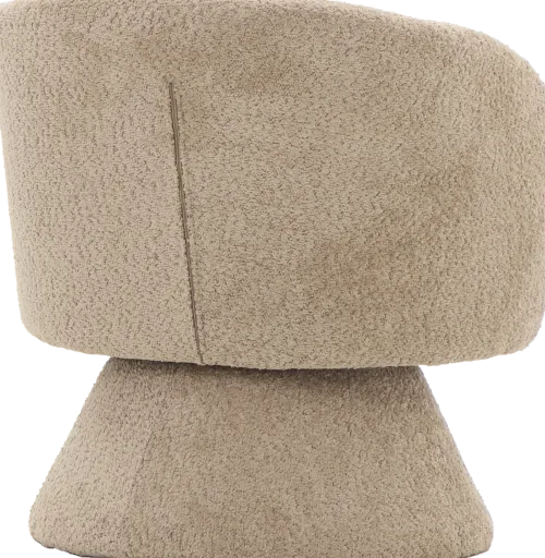 Fotele Wypoczynkowe*CN-259 Fotel obrotowy Lizbona 29 (boucle cappuccino)