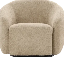 Fotele Wypoczynkowe*CN-272 Fotel obrotowy Purro 33 (boucle cappuccino)