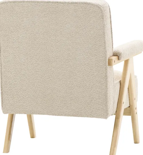 Fotele Wypoczynkowe*CN-220 Fotel Vintage 25 (boucle beżowy)