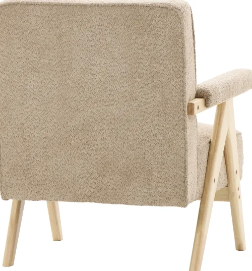 Fotele Wypoczynkowe*CN-220 Fotel Vintage 25 (boucle cappuccino)