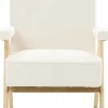 Fotele Wypoczynkowe*CN-220 Fotel Vintage 25 (boucle kremowy)
