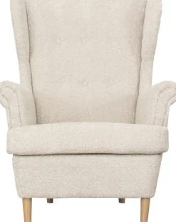 Fotele Uszaki|Fotele*Bodzio Fotel Werina (boucle beż)