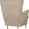 Fotele Uszaki|Fotele*Bodzio Fotel Werina (boucle cappuccino)