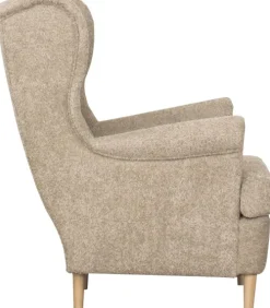 Fotele Uszaki|Fotele*Bodzio Fotel Werina (boucle cappuccino)