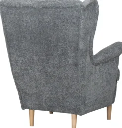 Fotele Uszaki|Fotele*Bodzio Fotel Werina (boucle grafit)