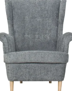 Fotele Uszaki|Fotele*Bodzio Fotel Werina (boucle grafit)