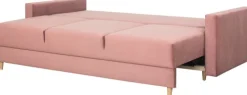 Sofy I Kanapy|Sofy Rozkładane*Bodzio Kanapa Milano (plusz brudny róż)