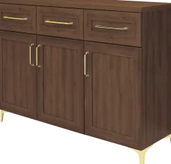 Komody|Komody Z Drzwiczkami*Bodzio Komoda z 3 drzwi. z 3 szuflad. Majorka (orzech Foresta)