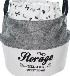 Przechowywanie*CN-38 Kosz lniany 12-2 (wym.33x35x40cm)