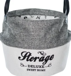 Przechowywanie*CN-38 Kosz lniany 12-2 (wym.33x35x40cm)