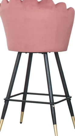 Krzesła Barowe (Hokery)*CN-157 Krzesło-hoker ROJAL (koralowy)