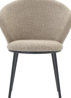 Krzesła Do Jadalni*CN-149 Krzesło Larmes 31 (boucle cappuccino)