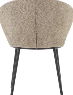 Krzesła Do Jadalni*CN-149 Krzesło Larmes 31 (boucle cappuccino)