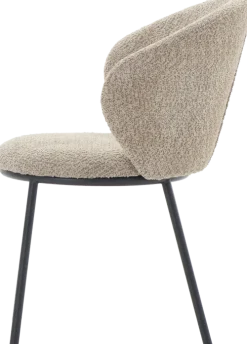 Krzesła Do Jadalni*CN-149 Krzesło Larmes 31 (boucle cappuccino)