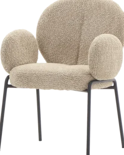 Krzesła Do Jadalni*CN-149 Krzesło Softis 32 (boucle cappuccino)