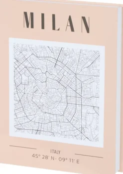 Dekoracje - Ozdoby*CN-265 Książka dekoracyjna City Books 3 Milan