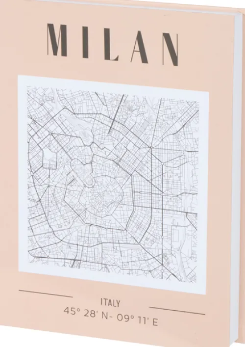 Dekoracje - Ozdoby*CN-265 Książka dekoracyjna City Books 3 Milan