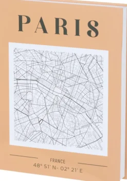 Dekoracje - Ozdoby*CN-265 Książka dekoracyjna City Books 4 Paris