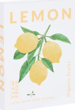 Dekoracje - Ozdoby*CN-265 Książka dekoracyjna Lemoni Books 5 Lemon