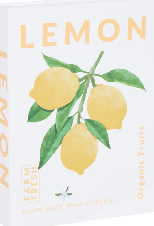 Dekoracje - Ozdoby*CN-265 Książka dekoracyjna Lemoni Books 5 Lemon