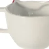 Kubki, Filiżanki I Miski*CN-194 Kubek Bella 167 (biały/czerwony)