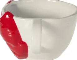 Kubki, Filiżanki I Miski*CN-194 Kubek Bella 167 (biały/czerwony)