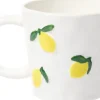 Kubki, Filiżanki I Miski|Szkło Stołowe*CN-200 Kubek Lemoni 164 (biały w cytryny)