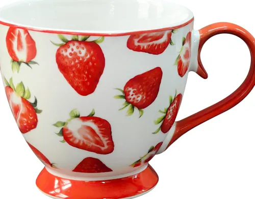 Kubki, Filiżanki I Miski|Szkło Stołowe*CN-177 Kubek Strawberry 130