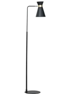 Lampki Nocne, Lampiony I Świece*CN-33 Lampa stojąca Geo 12 (czarny)