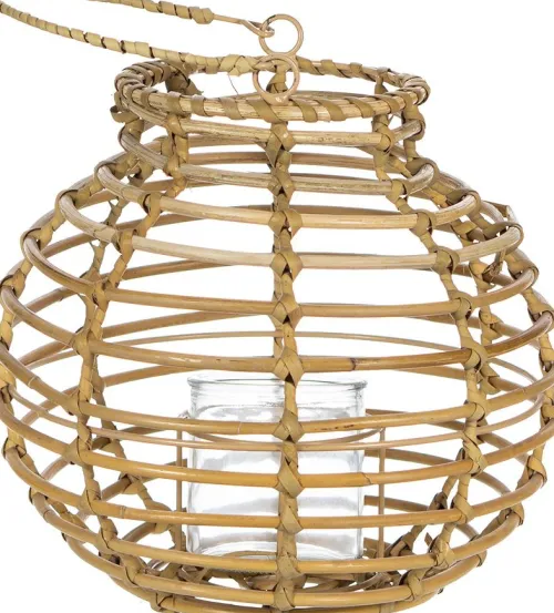 Lampki Nocne, Lampiony I Świece|Latarenki Do Salonu*CN-121 Lampion rattanowy Naturos 15