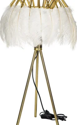 Lampki Nocne, Lampiony I Świece*CN-159 Lampka Miranda 3 (złoty biały)