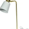 Lampki Nocne, Lampiony I Świece*CN-101 Lampka na biurko Boston 6 (biało/złota)