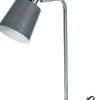 Lampki Nocne, Lampiony I Świece*CN-101 Lampka na biurko Boston 6 (szaro/srebrny)