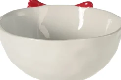 Kubki, Filiżanki I Miski*CN-194 Miseczka Bella 167 (biały/czerwony)