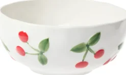 Kubki, Filiżanki I Miski*CN-200 Miseczka Cherry 163 (biały w wiśnie)