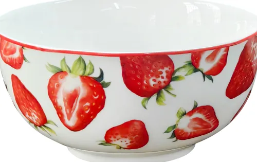 Kubki, Filiżanki I Miski|Szkło Stołowe*CN-177 Miseczka Strawberry 130