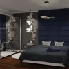Panele Tapicerowane|Panele Tapicerowane Prostokątne*Bodzio Panel tapicerowany (dekoracyjny) 30x60cm (Plusz granat)