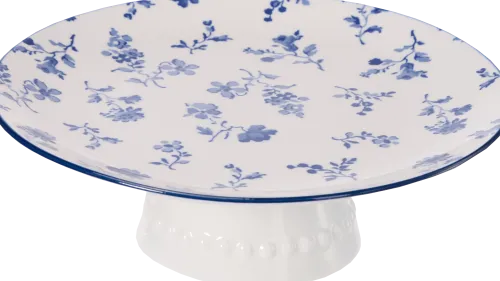 Zastawa Stołowa*CN-275 Patera na ciasto Blue Flowers 178