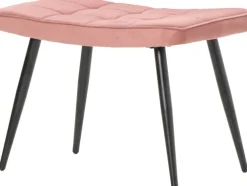 Ławki Tapicerowane*CN-204 Podnóżek Felicja 2 (różowy)