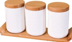 Zastawa Stołowa|Pojemniki Kuchenne*CN-1 Pojemnik 1 (3-elem.) Palomo (biały)