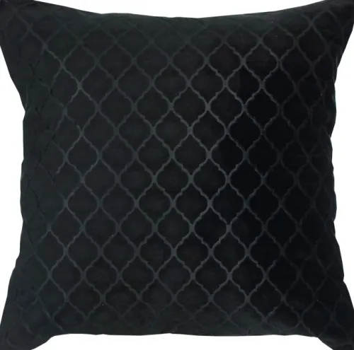 Poszewki Na Poduszki 45X45|Poduszki I Poszewki*CN-80 Poszewka Livia 66 (czarna)
