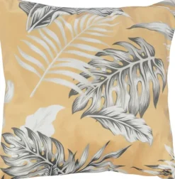 Poszewki Na Poduszki 45X45|Poduszki I Poszewki*CN-80 Poszewka Livia 94 (żółta+liście)