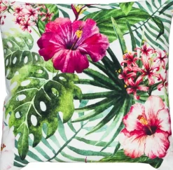 Poszewki Na Poduszki 45X45|Poduszki I Poszewki*CN-55 Poszewka Pires 102 (biała z kwiatami)